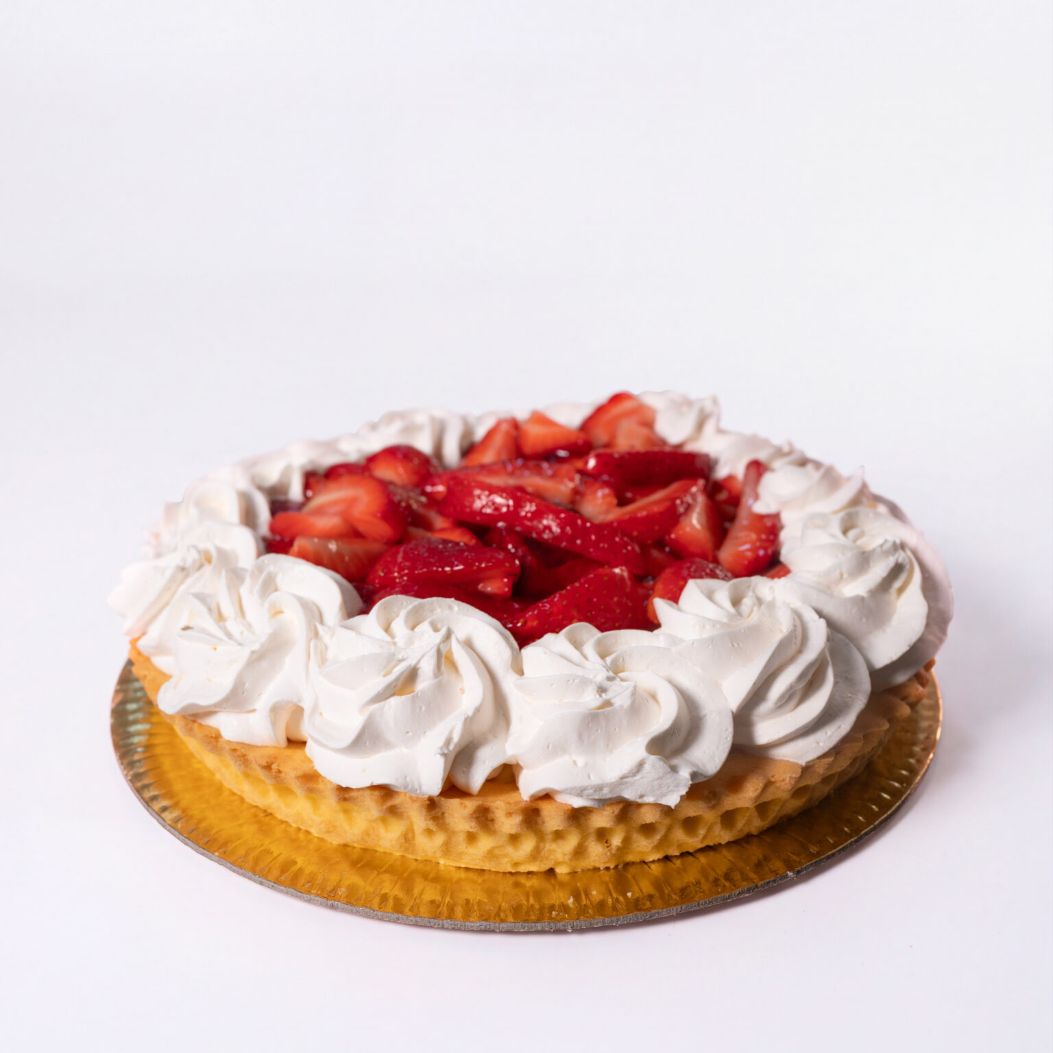 Tarta de Frutillas y Crema Pastelera